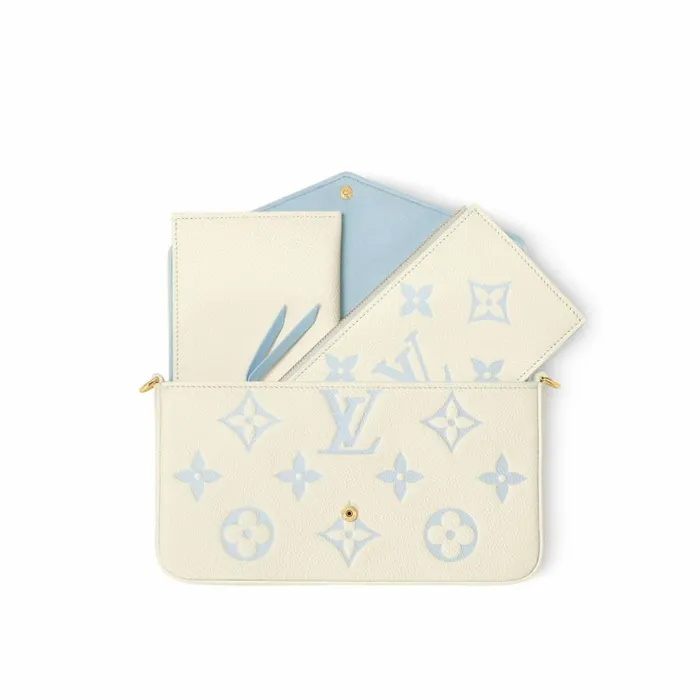 Louis Vuitton M83025 Flicie Pochette Candy Blue 8211 Louis Vuitton Handbag Store Women Louis Vuitton Shoulder and Totes