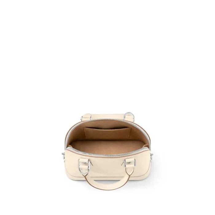 Louis Vuitton Quartz White M58706 Alma BB 8211 Louis Vuitton Handbag Store Women Louis Vuitton Alma Bag