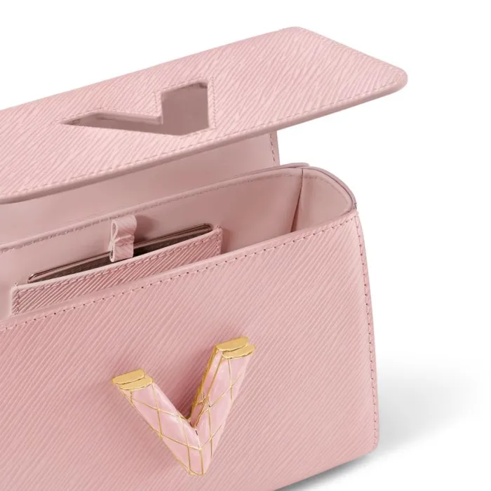 Louis Vuitton Rose Jasmin M23377 Twist PM 8211 Louis Vuitton Handbag Store Women Louis Vuitton Twist Bag