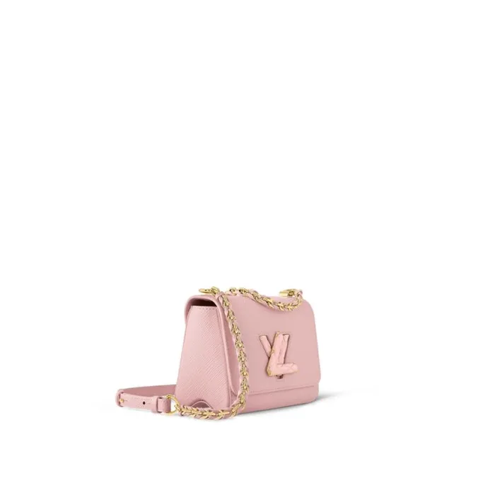 Louis Vuitton Rose Jasmin M23377 Twist PM 8211 Louis Vuitton Handbag Store Women Louis Vuitton Twist Bag