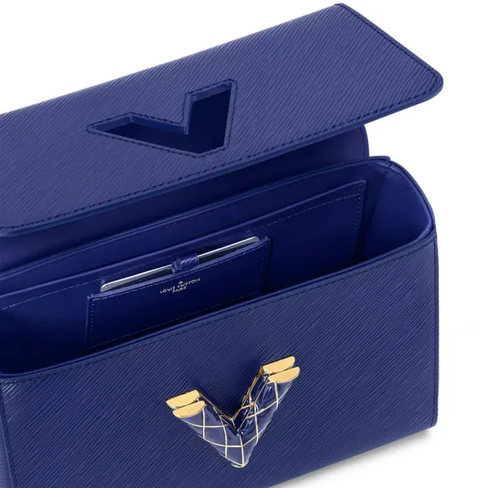 Louis Vuitton Smalt Blue M23271 Twist MM 8211 Louis Vuitton Handbag Store Women Louis Vuitton Twist Bag