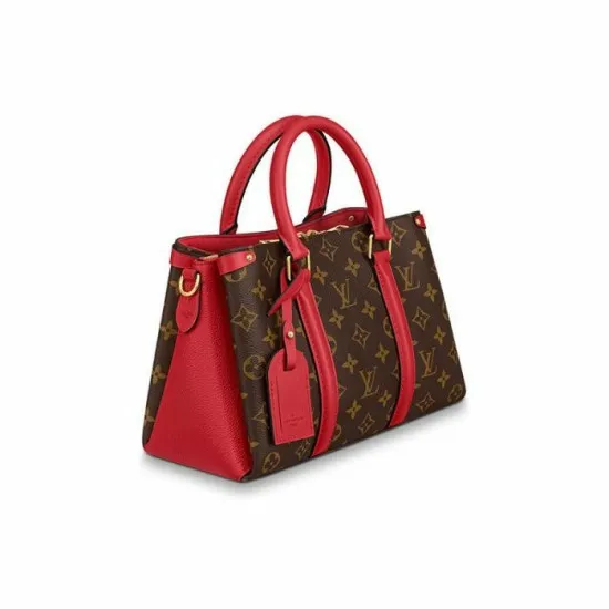 Louis Vuitton Soufflot BB Peach M44899 Red M44818 8211 Louis Vuitton Handbag Store Women Louis Vuitton Shoulder and Totes