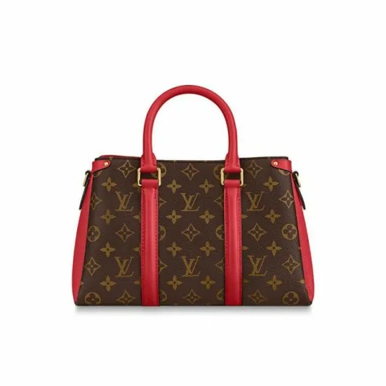 Louis Vuitton Soufflot BB Peach M44899 Red M44818 8211 Louis Vuitton Handbag Store Women Louis Vuitton Shoulder and Totes