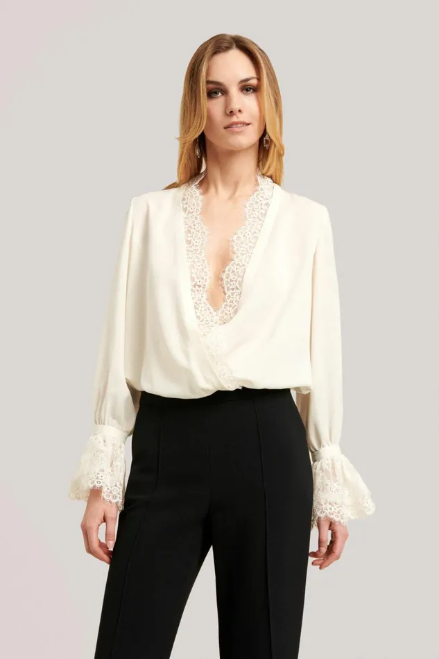 Luisa Spagnoli Blouses And Shirts Women Lario Cream