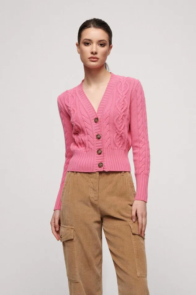 Luisa Spagnoli Cardigan Women Coesione Pink