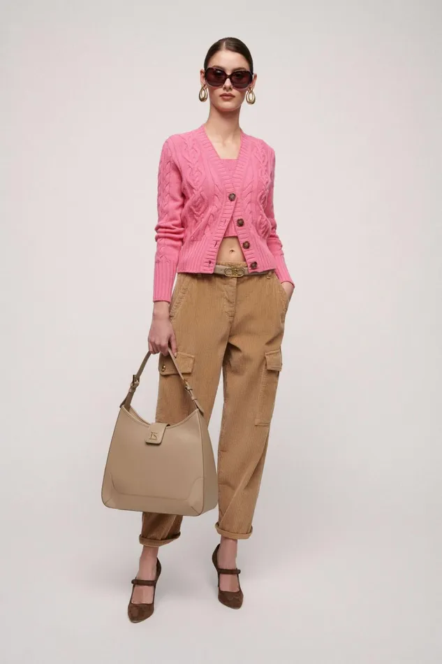 Luisa Spagnoli Cardigan Women Coesione Pink