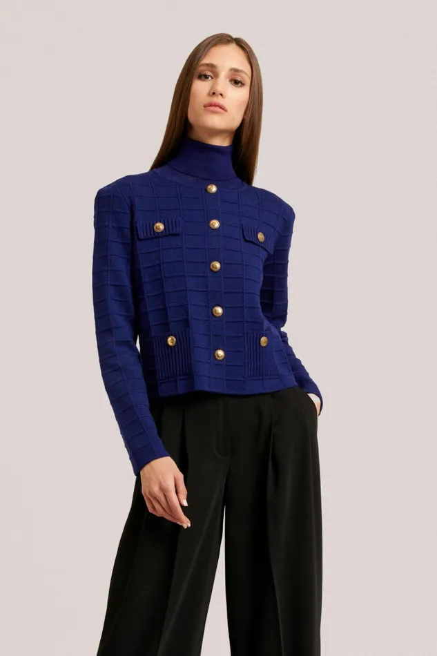 Luisa Spagnoli Cardigan Women Melia Ink Blue Luisa Spagnoli Cardigan Women Melia Ink Blue