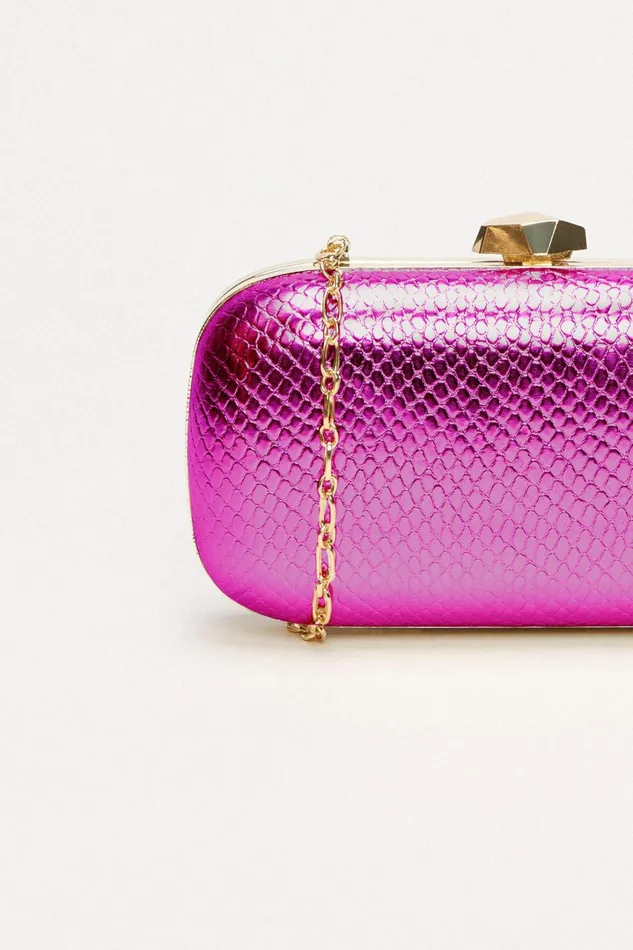 Luisa Spagnoli Clutch And Pochette Women Identica Fuchsialight Gold