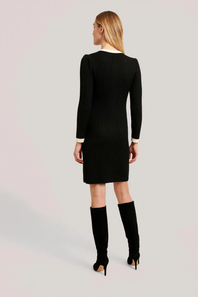 Luisa Spagnoli Dresses and Jumpsuits Women Mela Blackcream Luisa Spagnoli Dresses and Jumpsuits Women Mela Blackcream