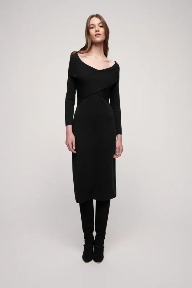Luisa Spagnoli Dresses and Jumpsuits Women Metafonia Black