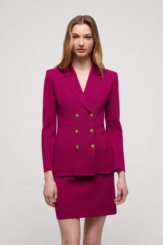 Luisa Spagnoli Jackets and Blazers Women Metallo