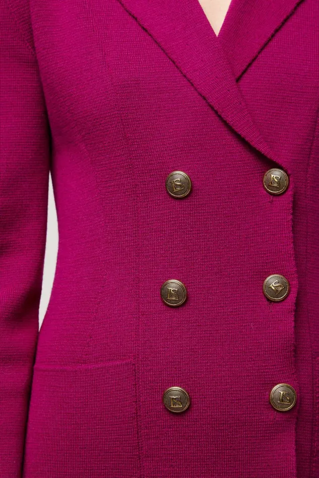 Luisa Spagnoli Jackets and Blazers Women Metallo Luisa Spagnoli Jackets and Blazers Women Metallo