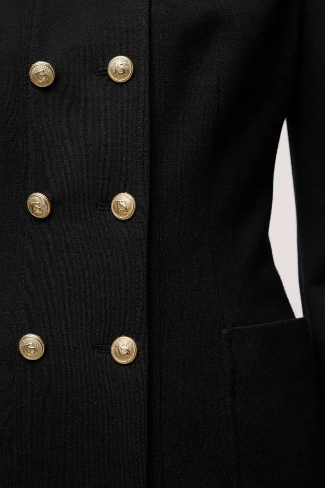 Luisa Spagnoli Jackets and Blazers Women Mimica Black Luisa Spagnoli Jackets and Blazers Women Mimica Black