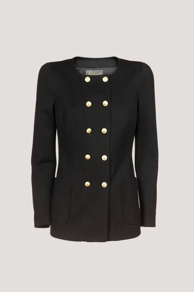 Luisa Spagnoli Jackets and Blazers Women Mimica Black Luisa Spagnoli Jackets and Blazers Women Mimica Black