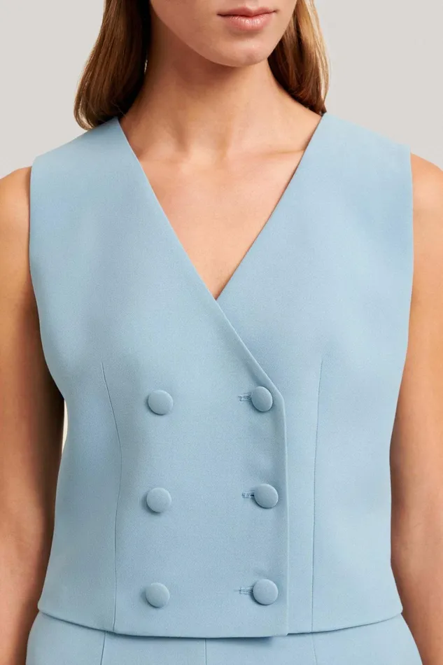 Luisa Spagnoli Jackets and Blazers Women Sharon Light Blue
