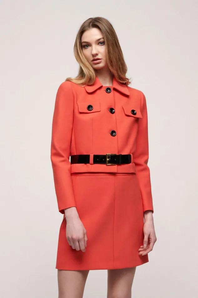 Luisa Spagnoli Jackets and Blazers Women Spia Orange