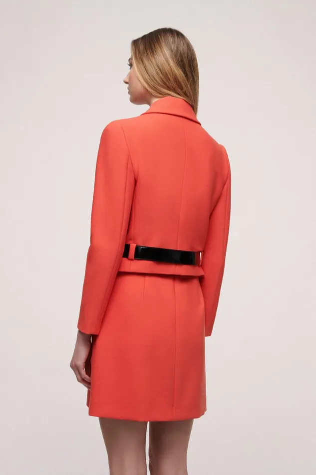 Luisa Spagnoli Jackets and Blazers Women Spia Orange Luisa Spagnoli Jackets and Blazers Women Spia Orange
