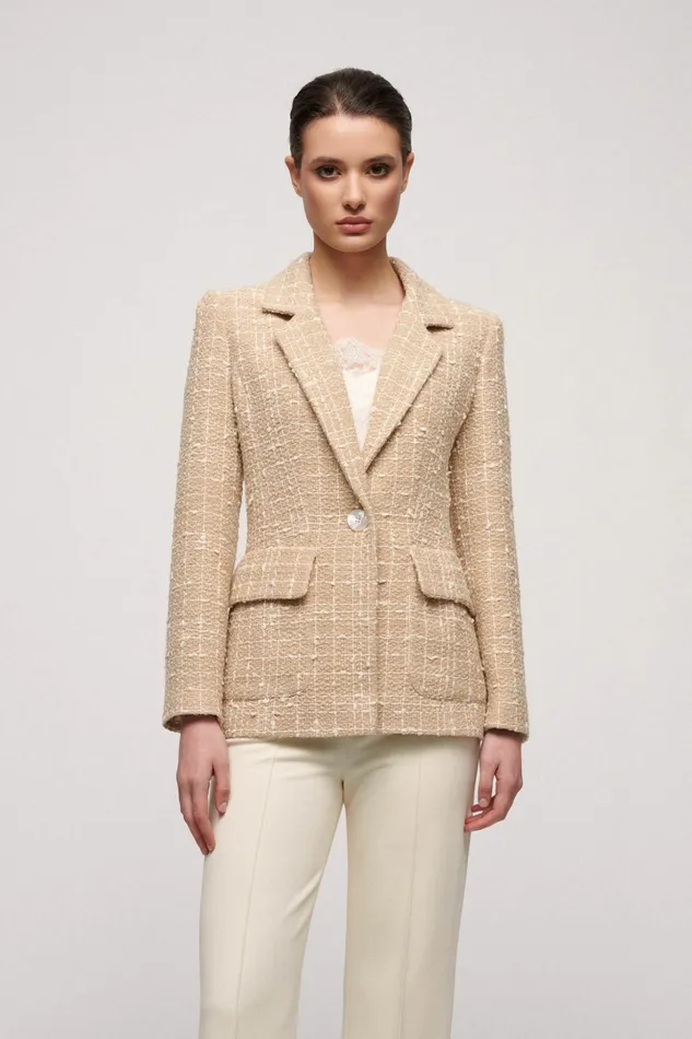 Luisa Spagnoli Jackets and Blazers Women Splendida Beigecream