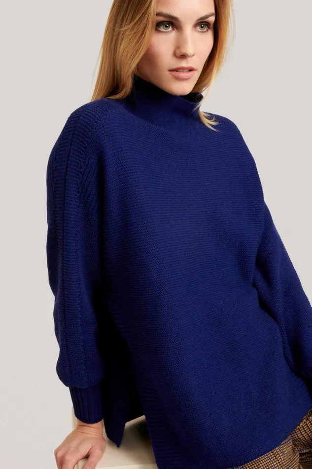 Luisa Spagnoli Knitwear Women Mami Ink Blue Luisa Spagnoli Knitwear Women Mami Ink Blue