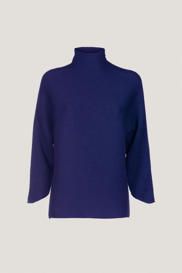 Luisa Spagnoli Knitwear Women Mami Ink Blue Luisa Spagnoli Knitwear Women Mami Ink Blue