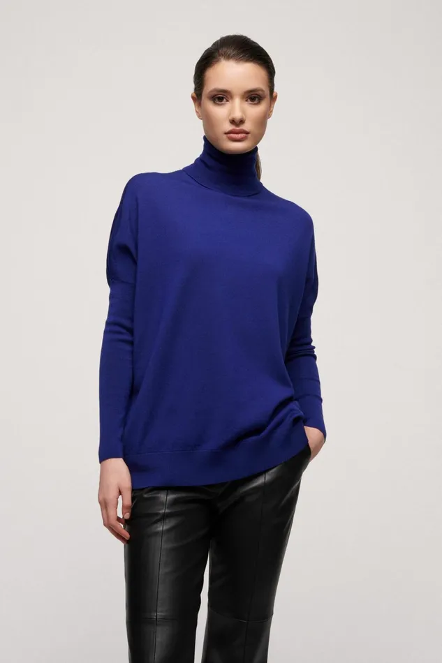 Luisa Spagnoli Knitwear Women Mammola Bluette Luisa Spagnoli Knitwear Women Mammola Bluette