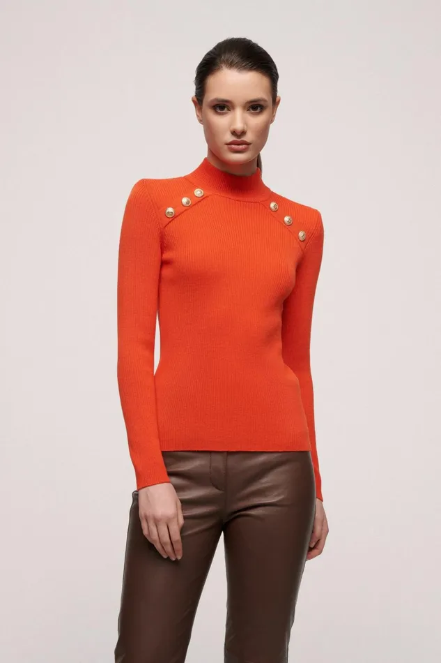Luisa Spagnoli Knitwear Women Minima Orange