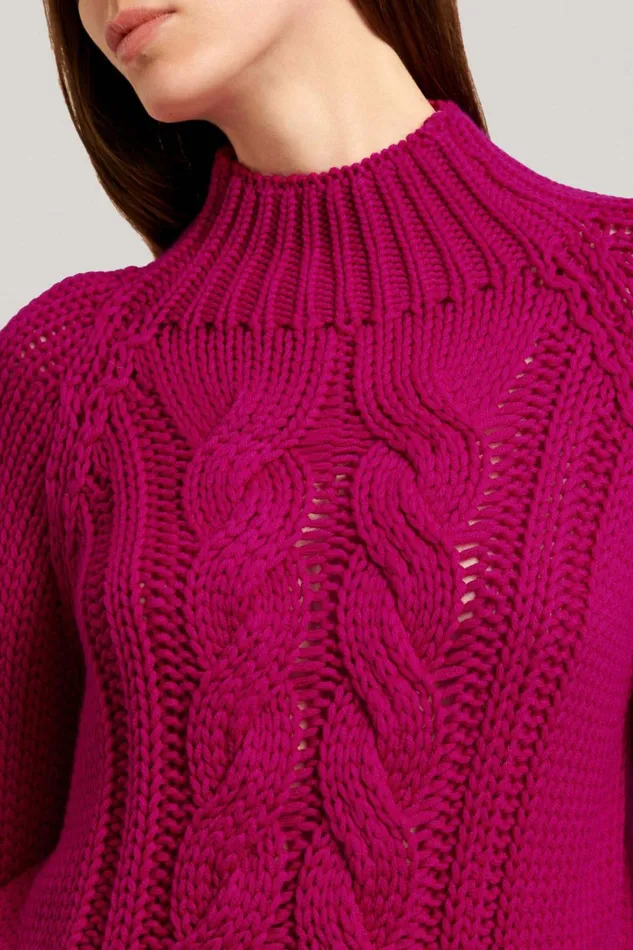 Luisa Spagnoli Knitwear Women Mirafiori Fuchsia Luisa Spagnoli Knitwear Women Mirafiori Fuchsia