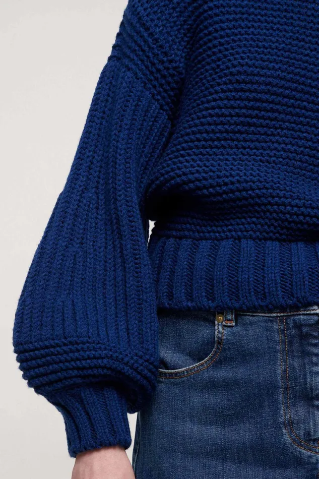 Luisa Spagnoli Knitwear Women Mondragone Blue Luisa Spagnoli Knitwear Women Mondragone Blue