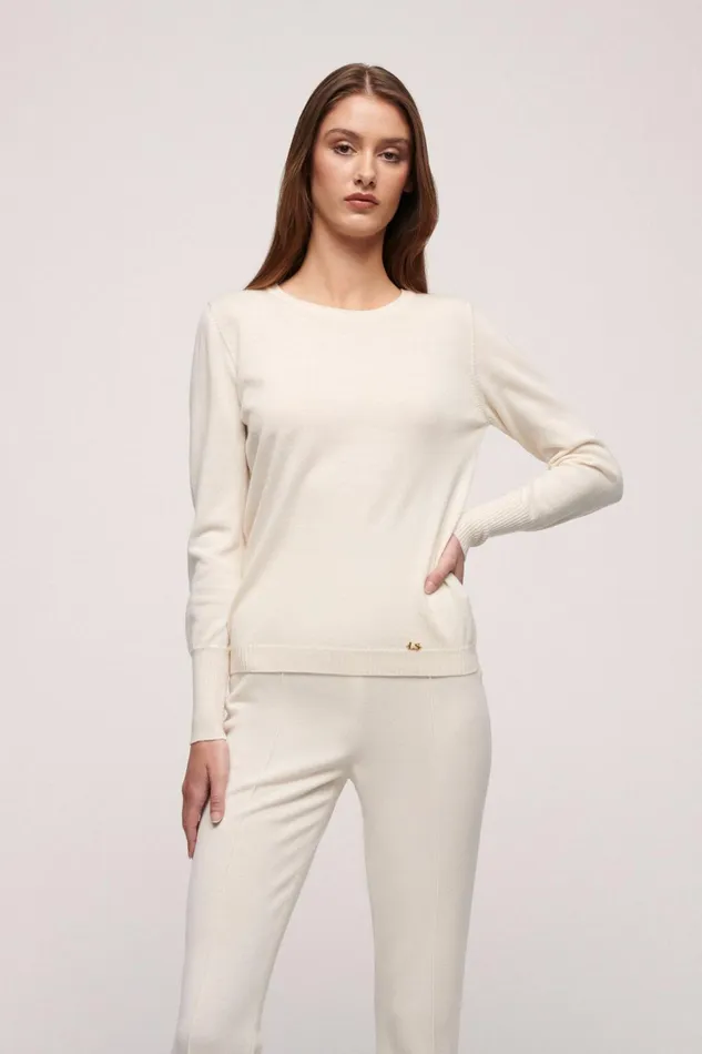 Luisa Spagnoli Knitwear Women Mossa Cream