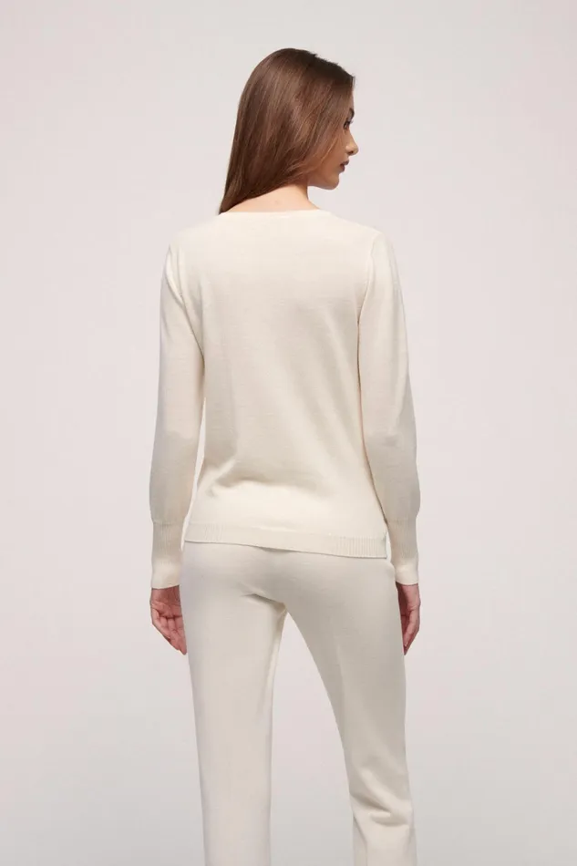 Luisa Spagnoli Knitwear Women Mossa Cream