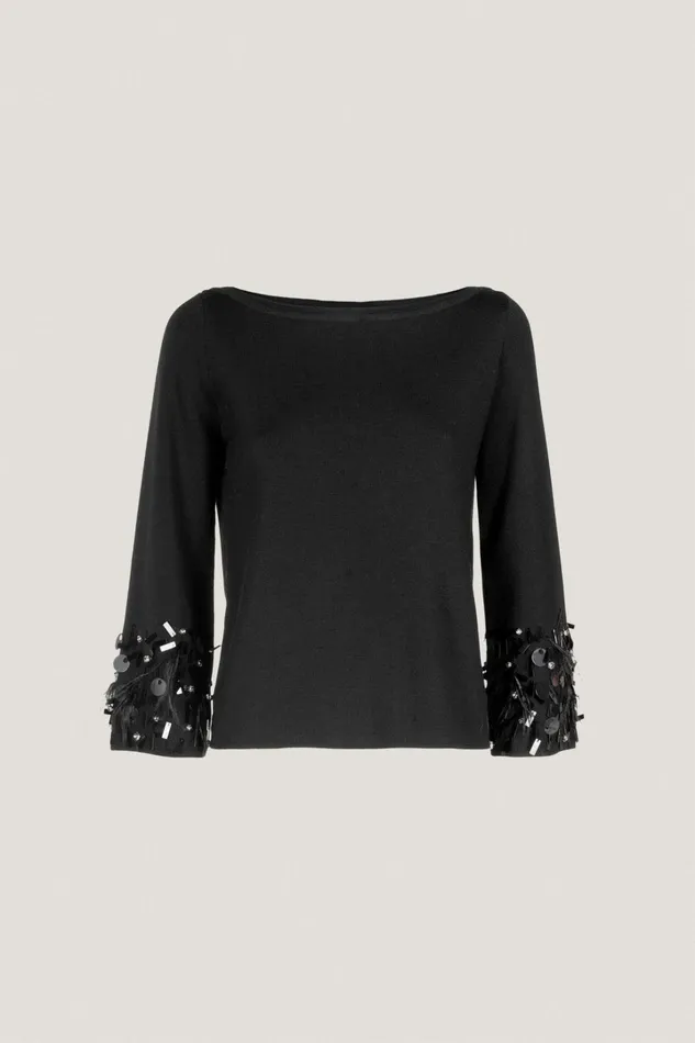 Luisa Spagnoli Knitwear Women Mulino Black