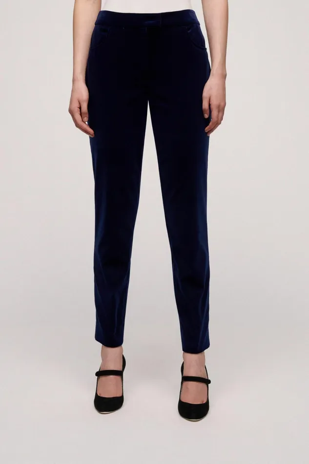 Luisa Spagnoli Pants Women Ofride Blue