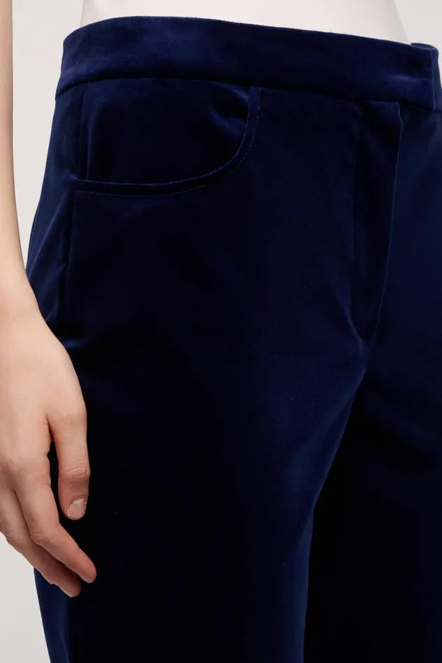 Luisa Spagnoli Pants Women Ofride Blue