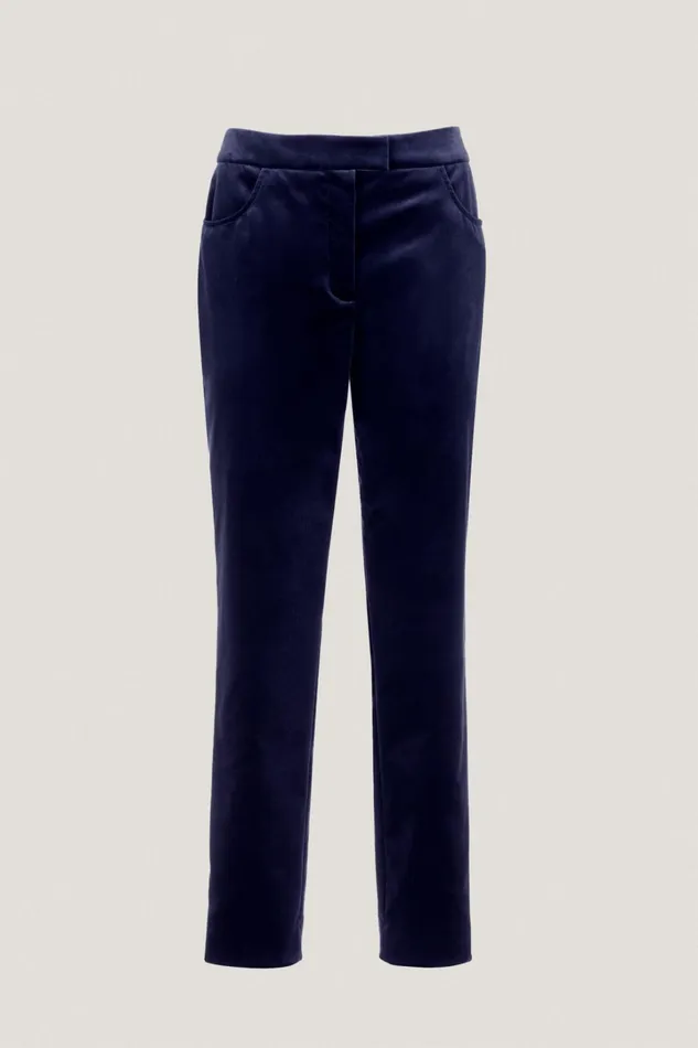 Luisa Spagnoli Pants Women Ofride Blue