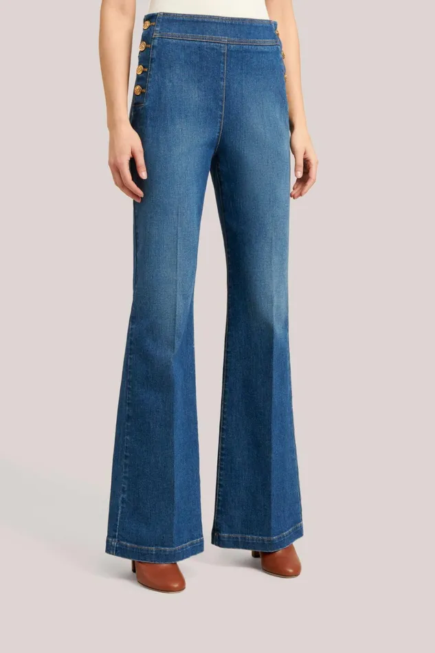 Luisa Spagnoli Pants Women Olivo Blue