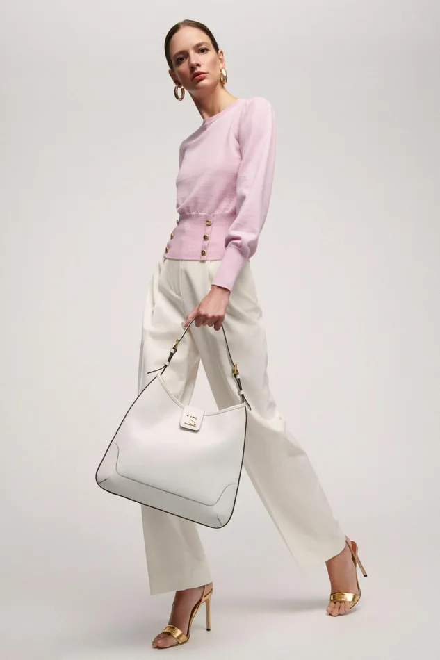 Luisa Spagnoli Shoulder Bags Women Icapri Creamgold