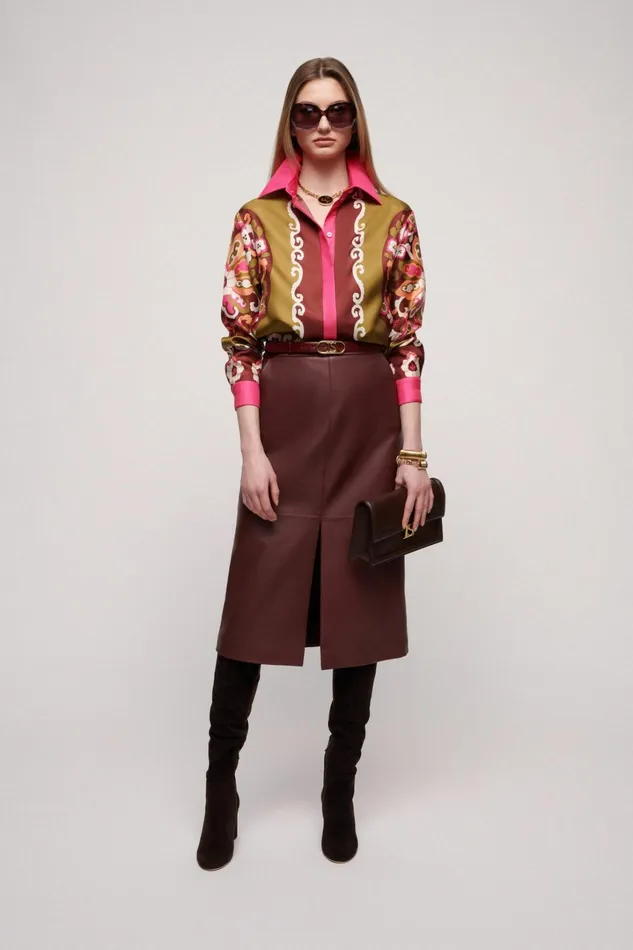Luisa Spagnoli Skirts Women Federale Burgundy