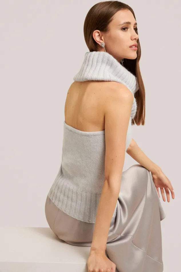 Luisa Spagnoli Tops And TShirts Women Euforia Grey Melange Luisa Spagnoli Tops And TShirts Women Euforia Grey Melange