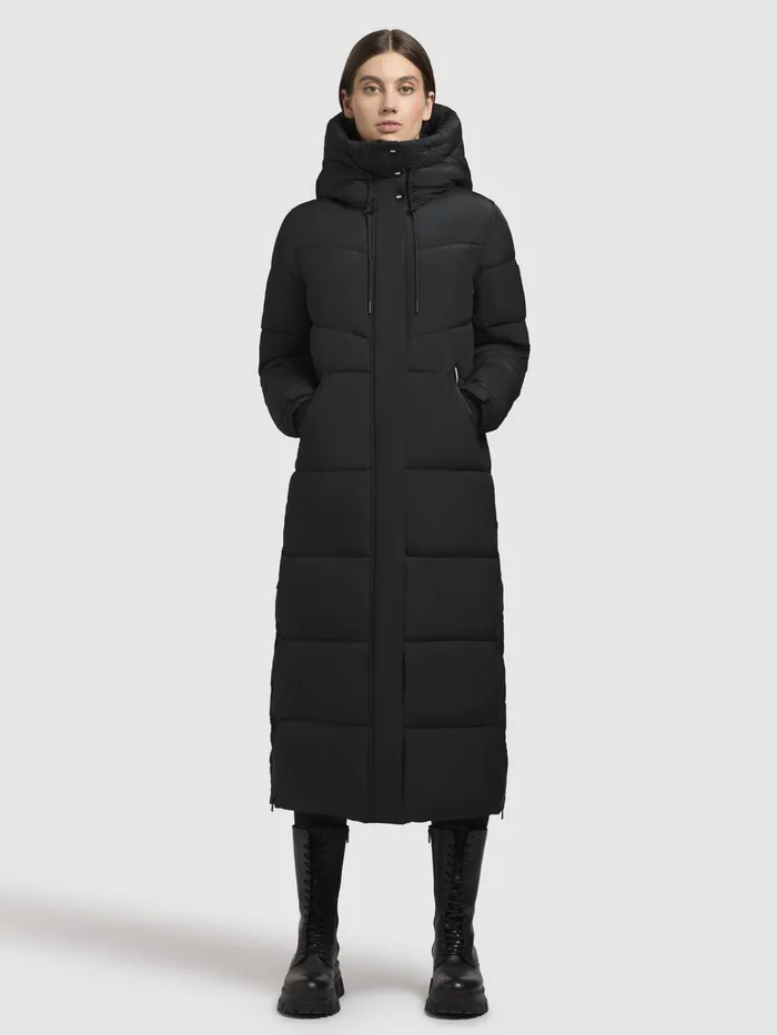 Mantel SHIMANTA4 Schwarz Schwarz Puffer Coats KHUJO Women