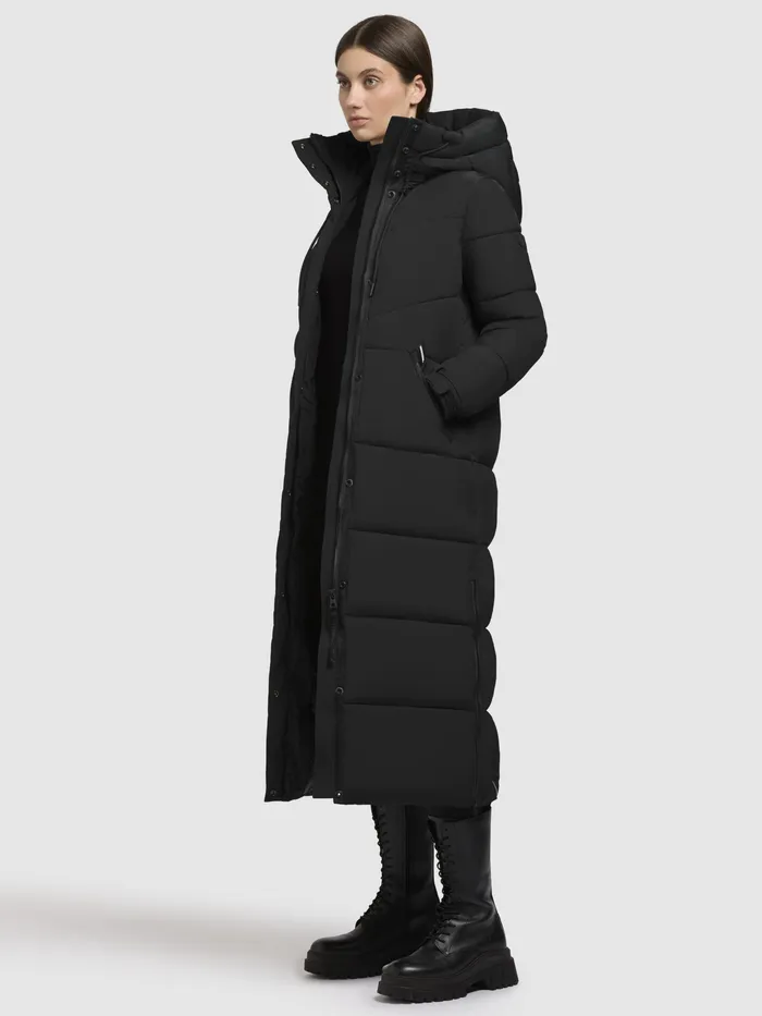 Mantel SHIMANTA4 Schwarz Schwarz Puffer Coats KHUJO Women