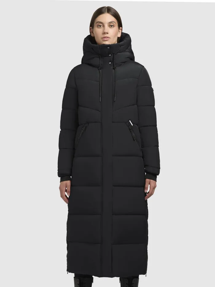Mantel SHIMANTA4 Schwarz Schwarz Puffer Coats KHUJO Women