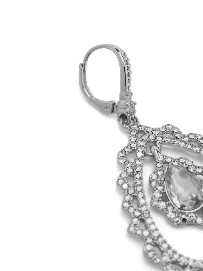 Marchesa Earrings Teardrop Chandelier Earring Crystal 8211 Jewelry