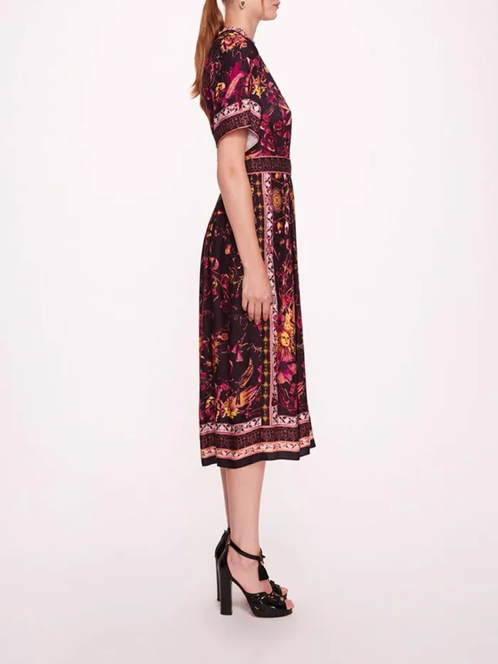 Marchesa Marchesa Rosa Soma Dark Purple Multi 8211 Women
