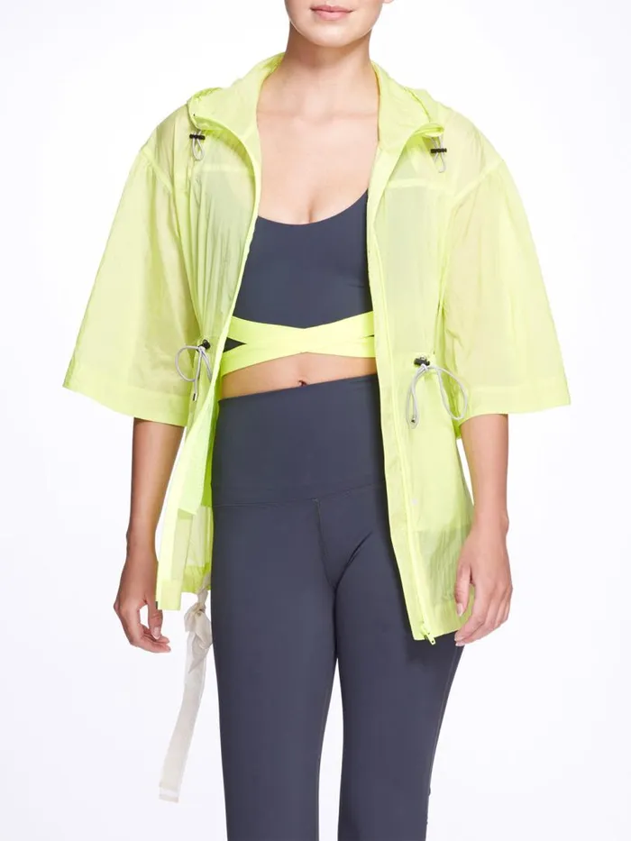 Marchesa Tops Naomi Jacket Neon Yellow 8211 Women