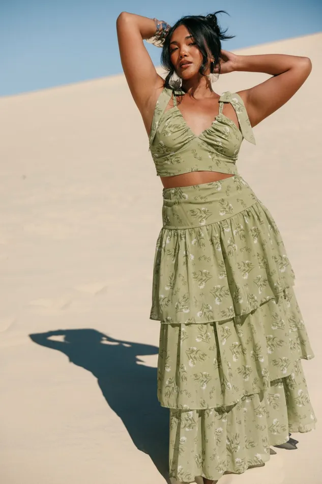 Matching Sets Dorothy Two Piece Set Sage Botanica Petal and Pup Women