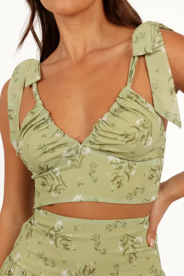 Matching Sets Dorothy Two Piece Set Sage Botanica Petal and Pup Women