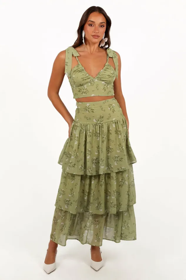 Matching Sets Dorothy Two Piece Set Sage Botanica Petal and Pup Women