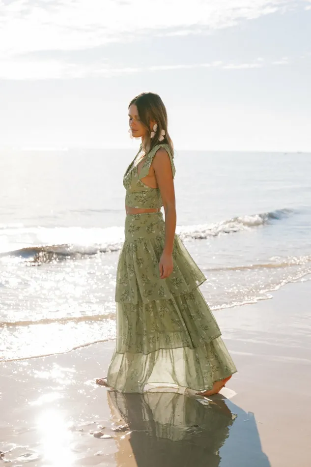 Matching Sets Dorothy Two Piece Set Sage Botanica Petal and Pup Women