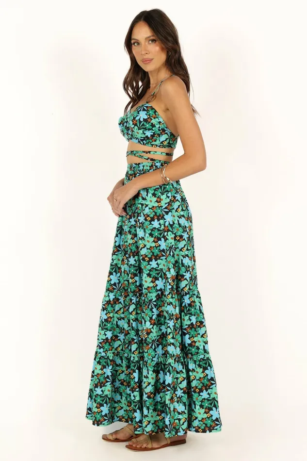 Matching Sets Kelli Set Green Petal and Pup Women