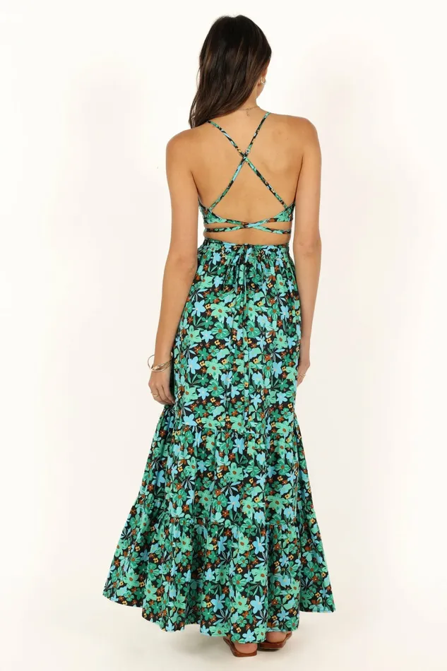 Matching Sets Kelli Set Green Petal and Pup Women